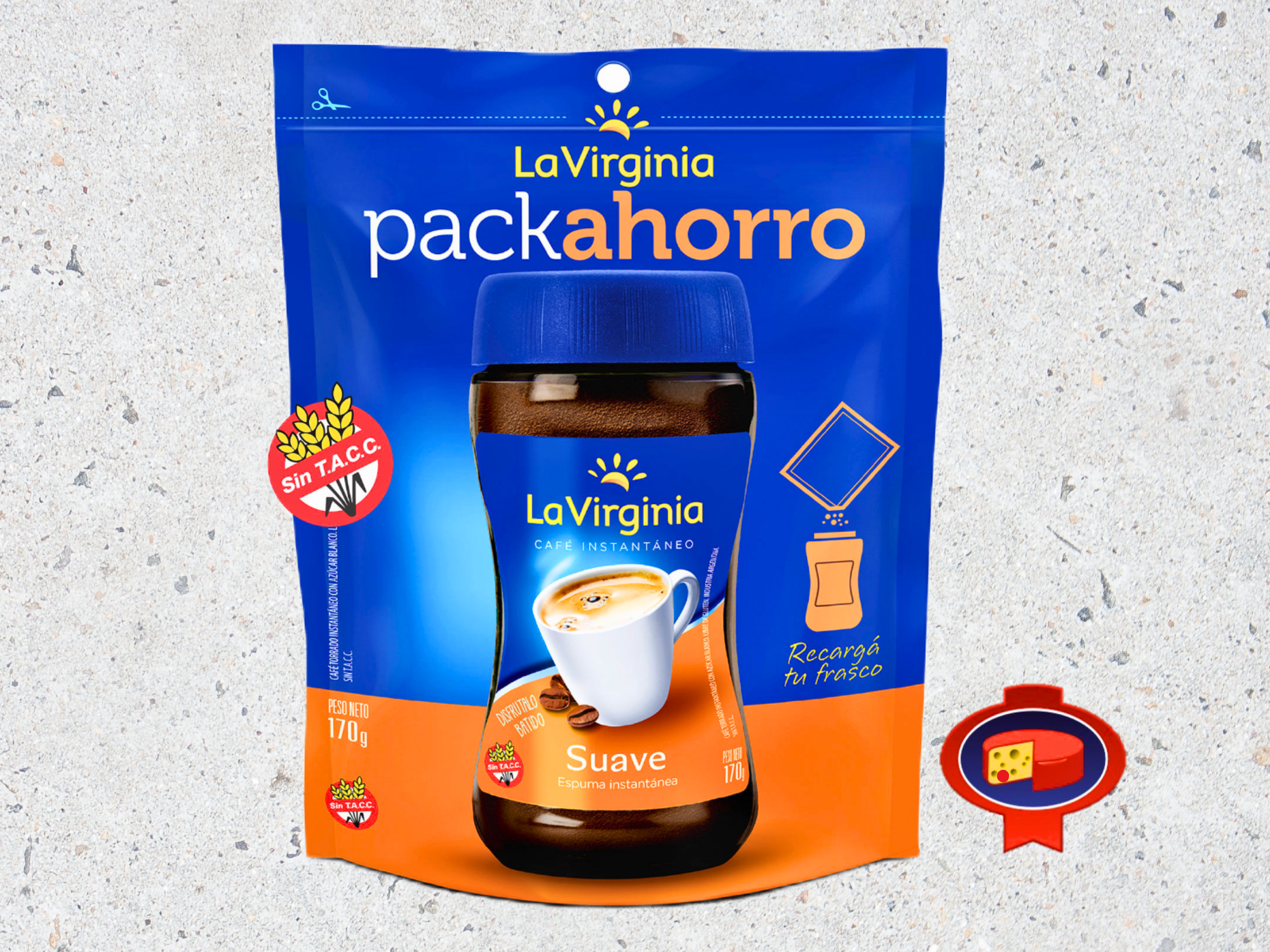 CAFE INSTANTANEO LA VIRGINIA DP  X 170GR