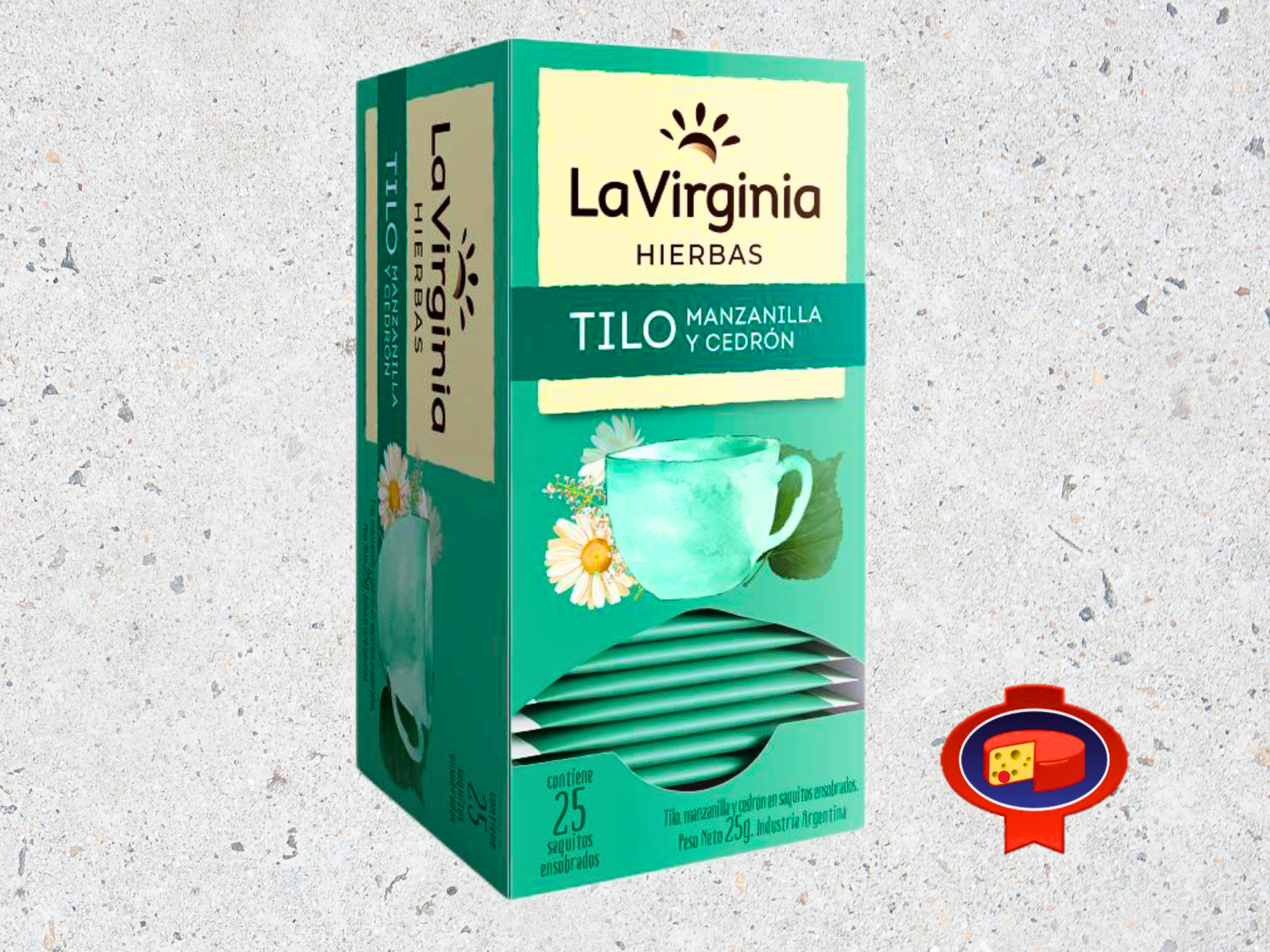 TE DE TILO/MANZANILLA Y CEDRON LA VIRGINIA 25 U.