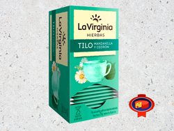 TE DE TILO/MANZANILLA Y CEDRON LA VIRGINIA 25 U.