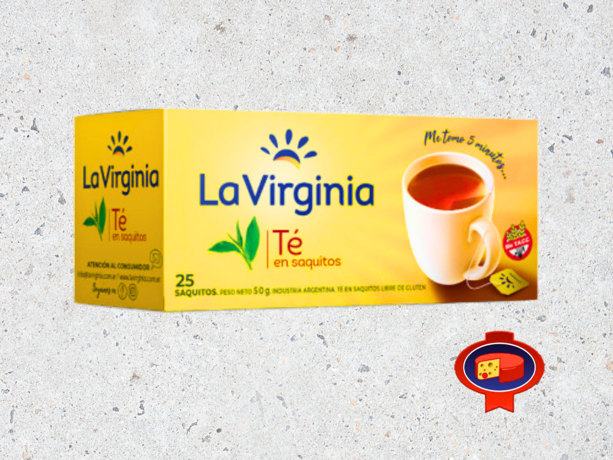 TE NEGRO LA VIRGINIA X 25 UN.