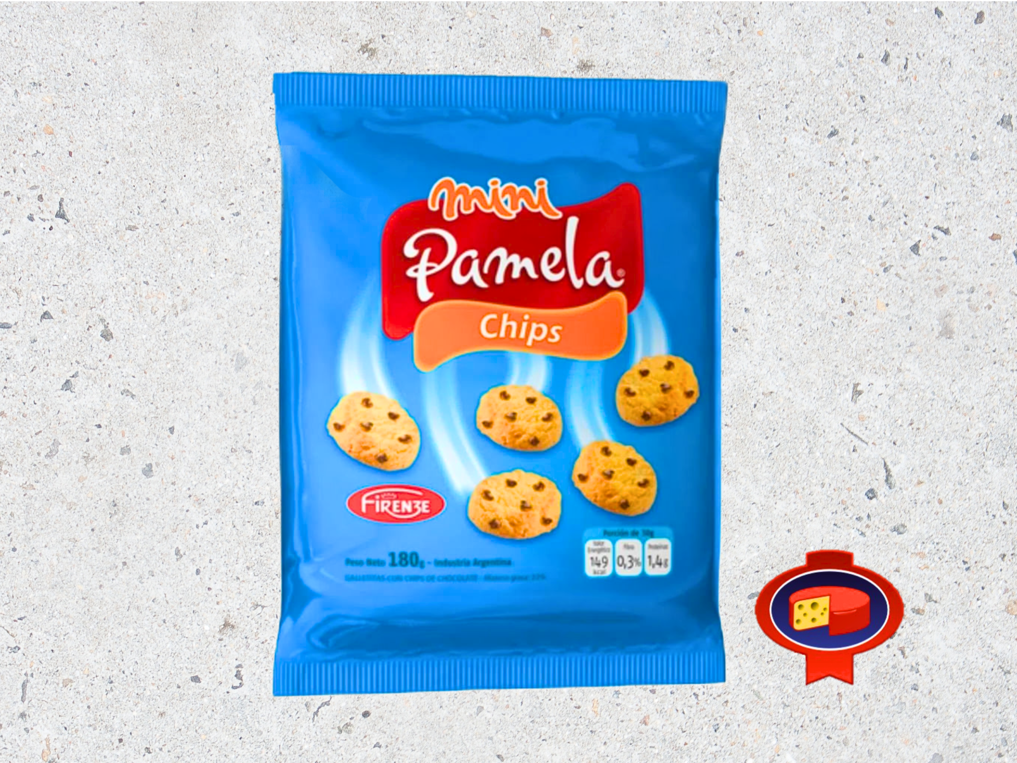 MINI PAMELA C/CHIP CHOCOLATE X 180 G