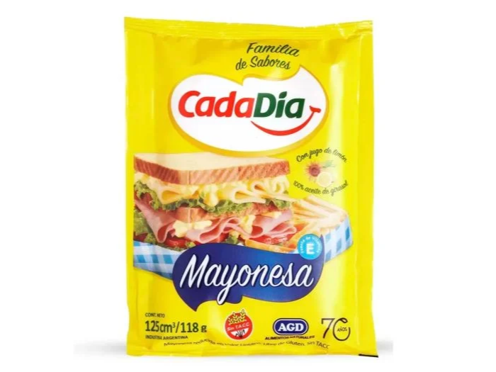 MAYONESA CADA DIA X125CC