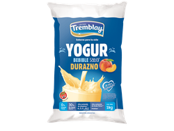 YOGUR TREMBLAY SABOR DURAZNO 1L