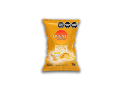 PAPAS FRITAS SABOR MOSTAZA 90G QUENTO