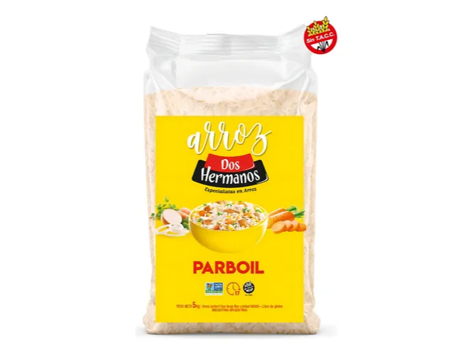 ARROZ PARBOIL DOS HERMANOS X 5kg