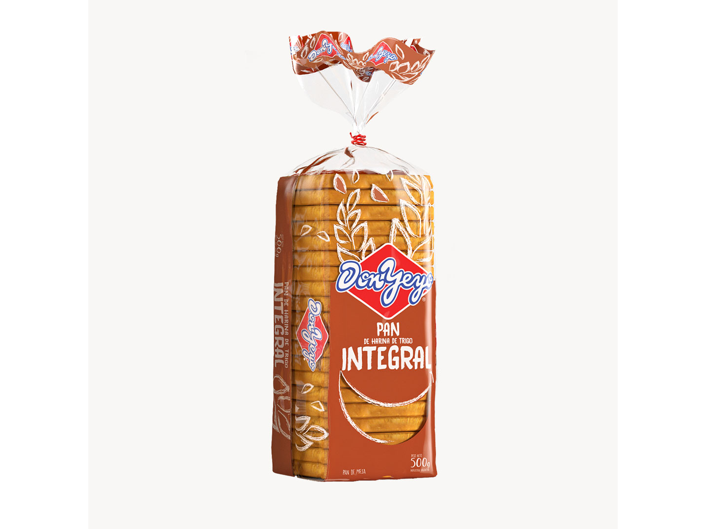 PAN INTEGRAL FAMILIAR X 600 g DON YEYO