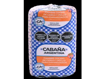 FIAMBRE DE CERDO Y POLLO PARA EMPAREDADO - CABAÑA ARGENTINA