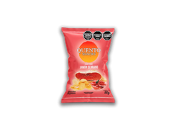 PAPAS FRITAS SABOR JAMON SERRANO 90G QUENTO