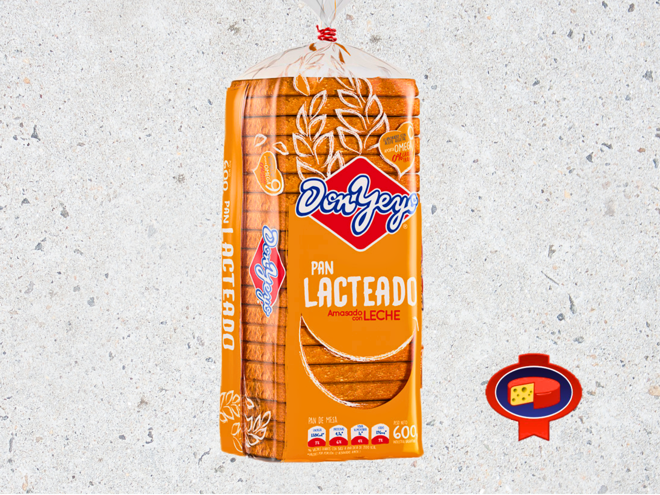 PAN BLANCO DON YEYO X 600 G.