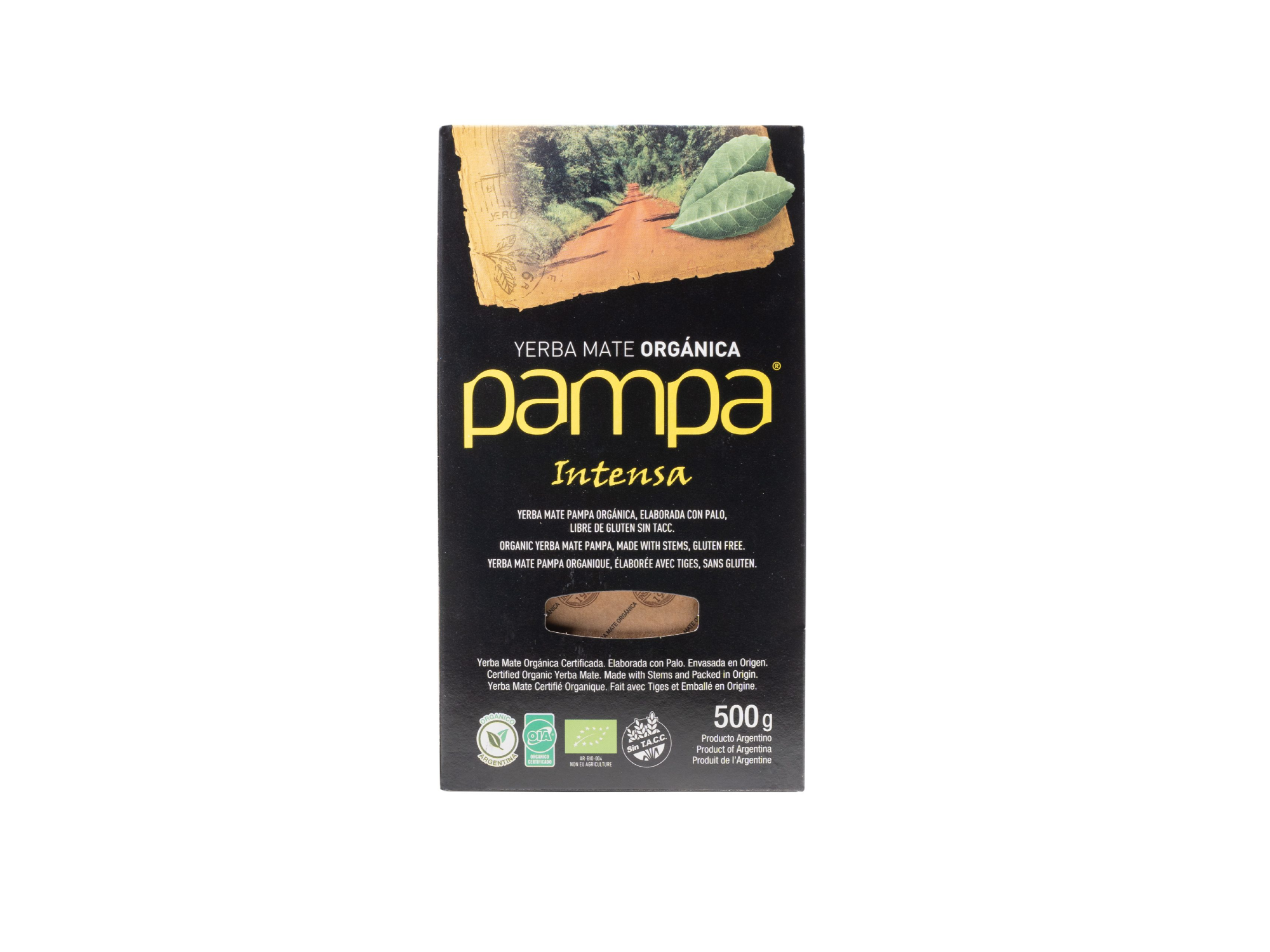 YERBA ORGANICA INTENSA X 500GR - PAMPA