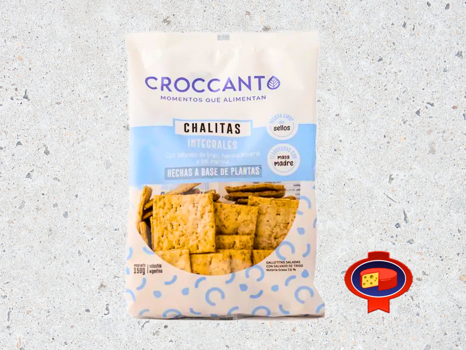 CHALITAS INTEGRALES x 150 G. CROCCANTO