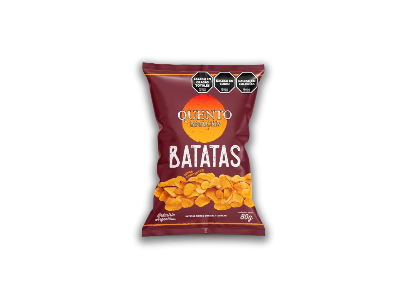 BATATAS FRITAS X 80G QUENTO