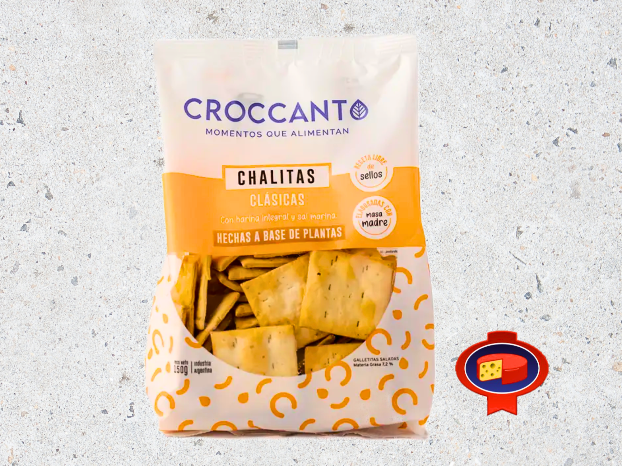 CHALITAS CLÁSICAS x 150 G. CROCCANTO