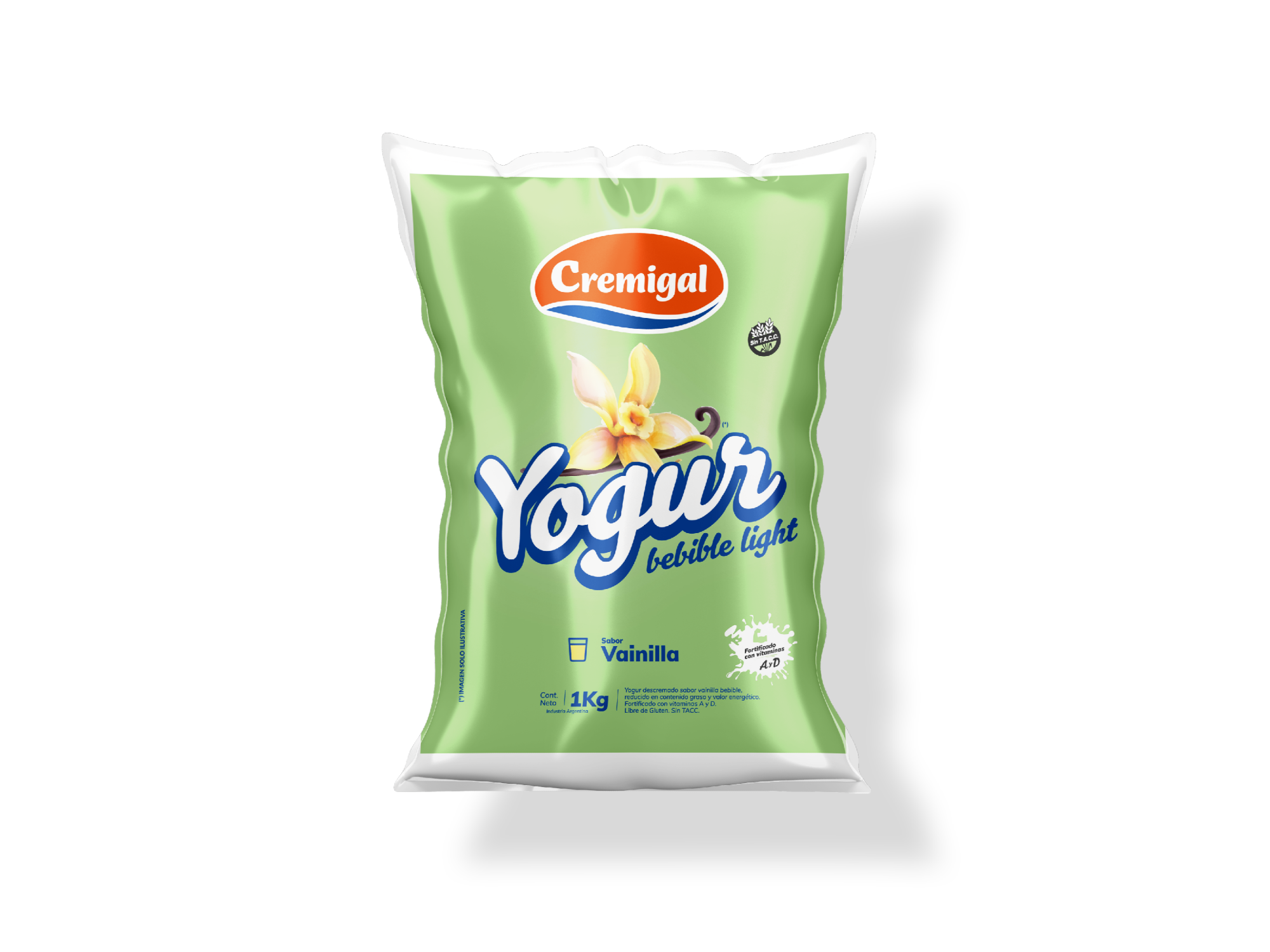 YOGUR BEBIBLE LIGHT VAINILLA X 1LT