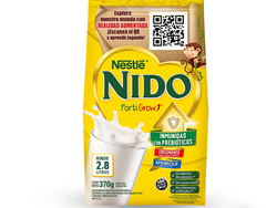 LECHE NIDO FORTIGROW 370g