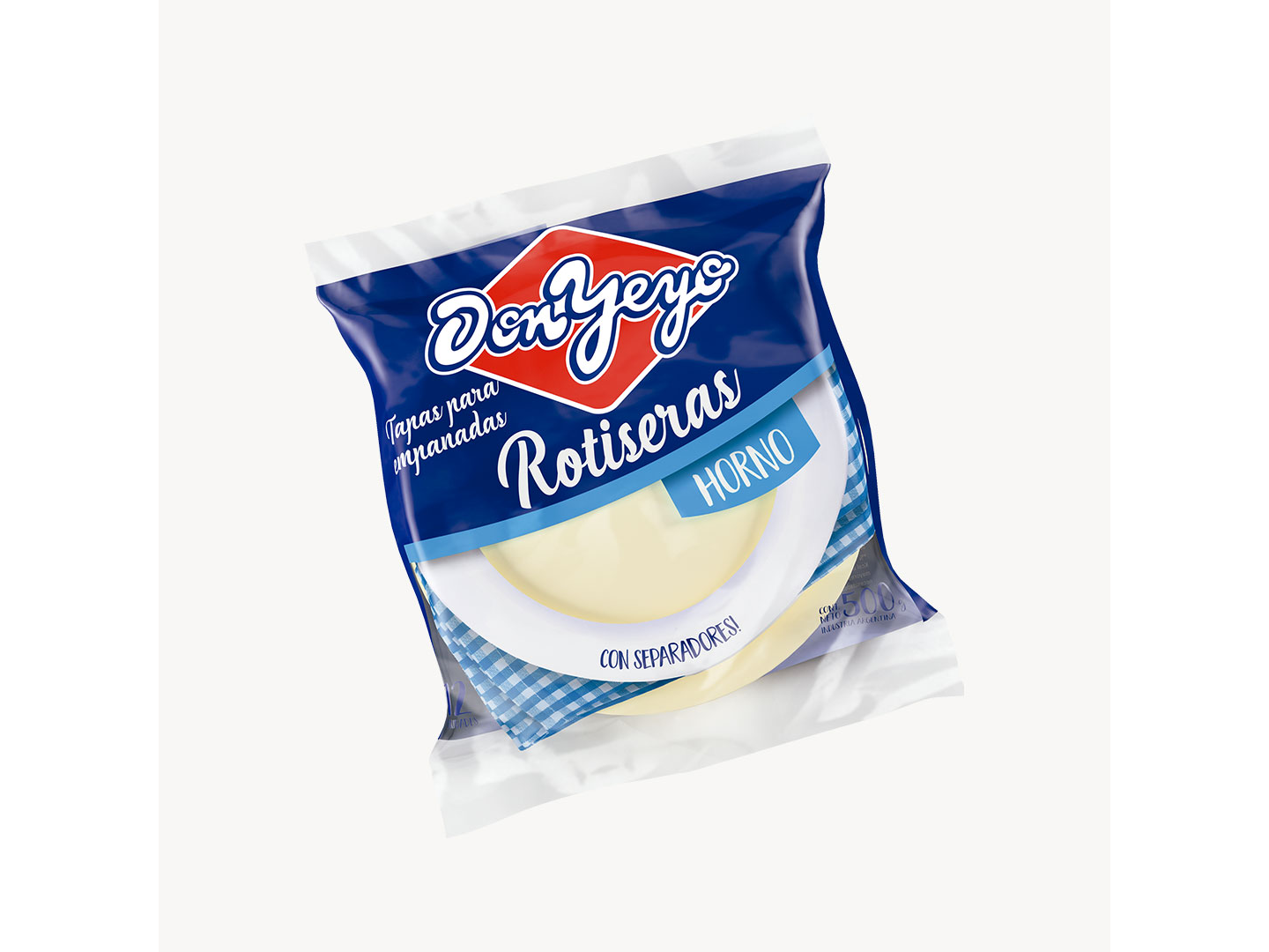 DISCOS EMPANADA ROTISEROS DON YEYO