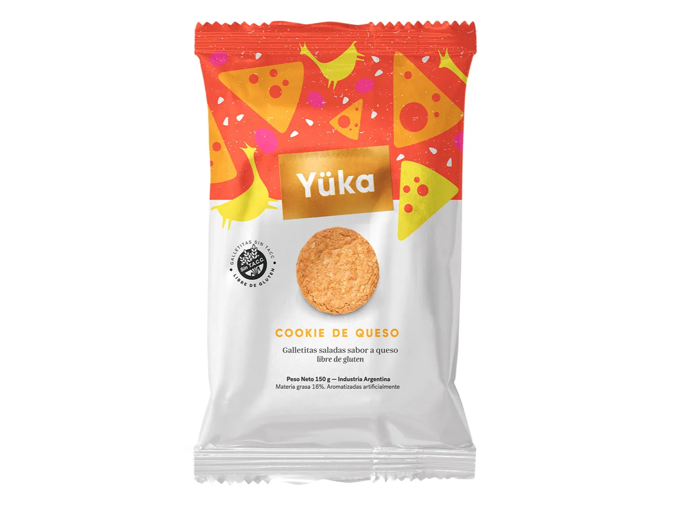 GALLETAS SABOR QUESO YUKA SIN TACC