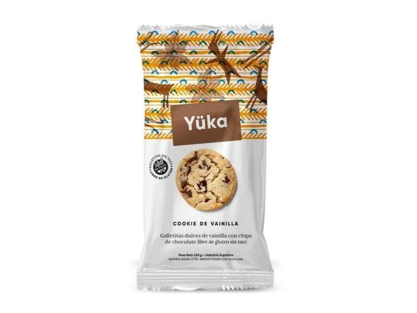 GALLETAS DE VAINILLA YUKA SIN TACC 150g