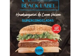 HAMBURGUESAS  X 220 GR BLACK LABEL