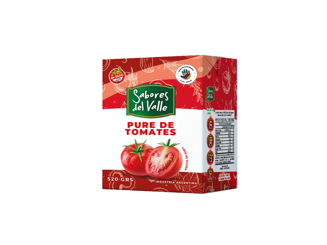 PURE DE TOMATE X 510ml SABORES DEL VALLE