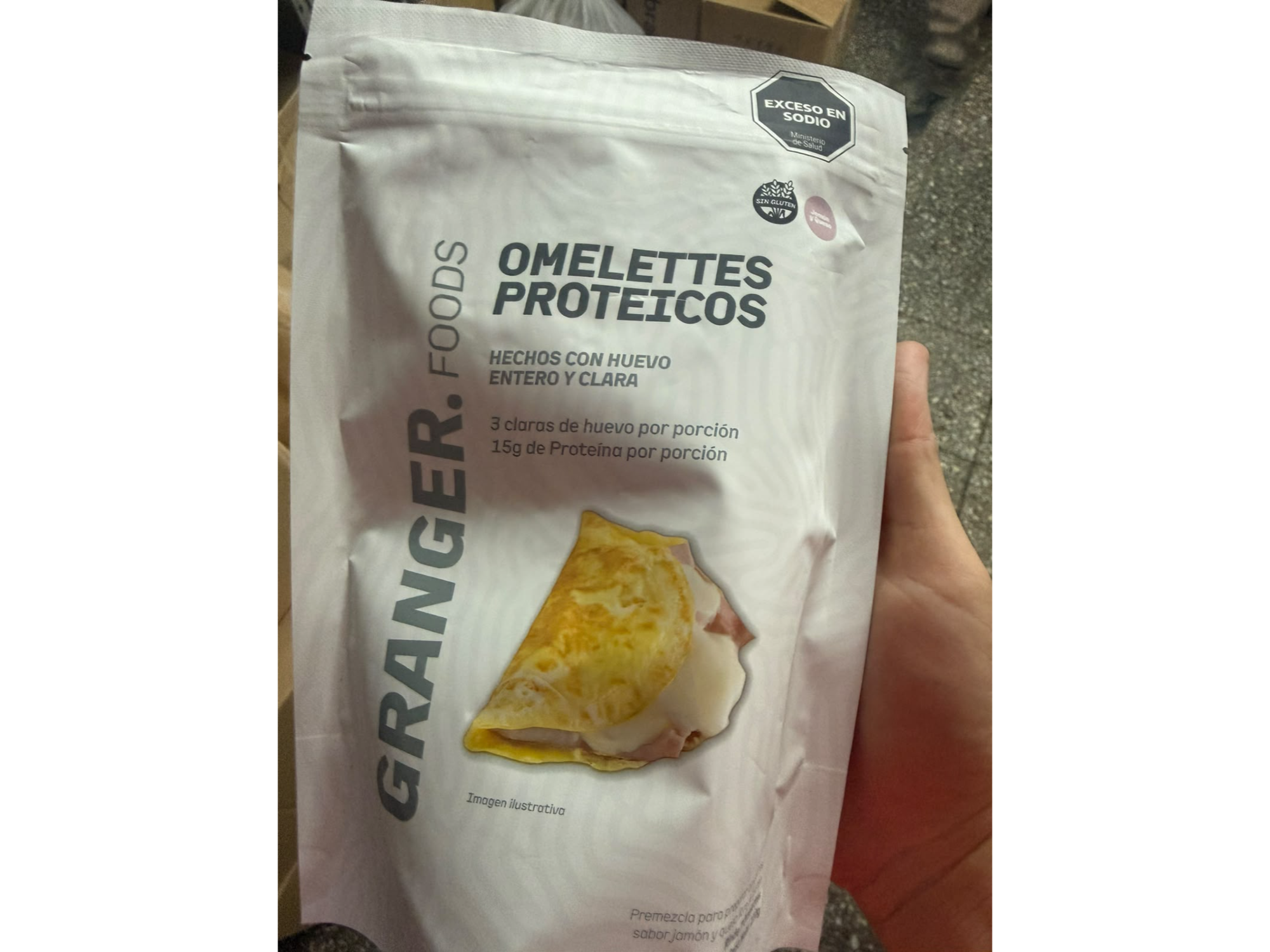 OMELETTES PROTEICOS JQ x210g Granger x 1unid