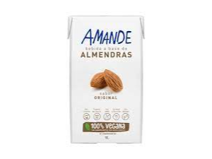 Leche de almendras AMANDE x 1L