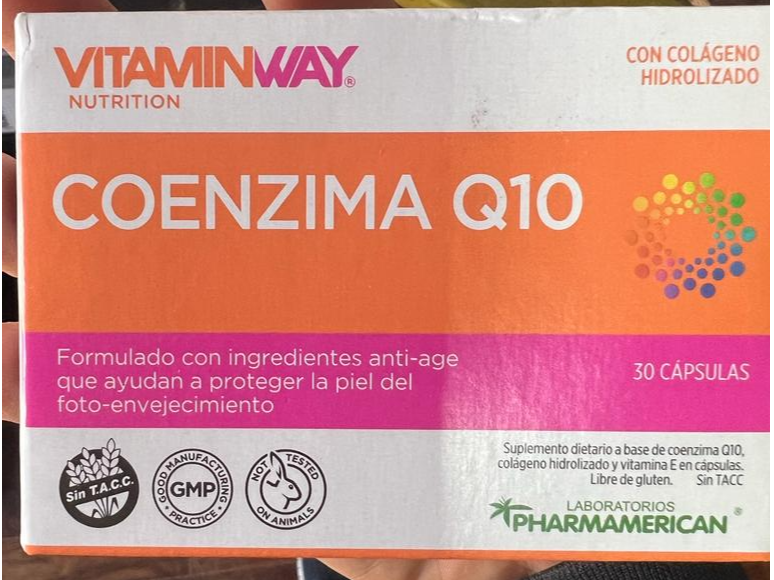 COENZIMA Q10 VITAMIN WAY - Estuche x 30 cápsulas