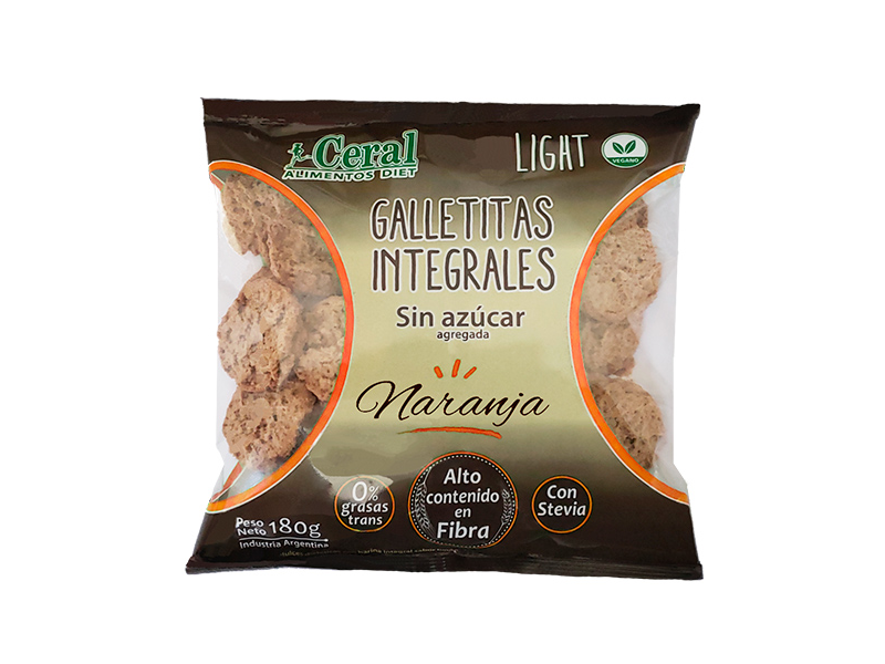 Galletas integrales de Naranjax 180G