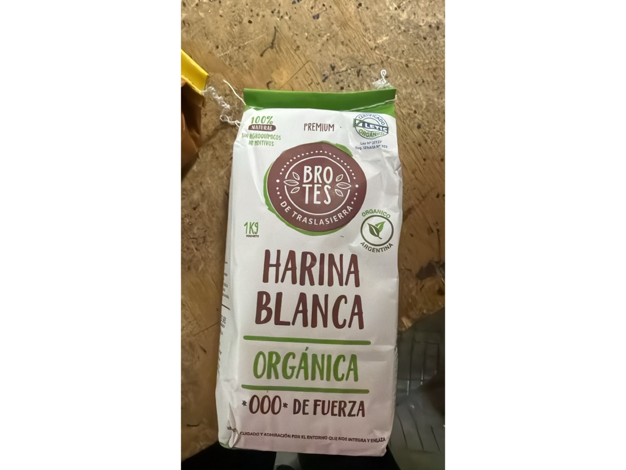 Harina Fuerza Organica x 1kg Brotes