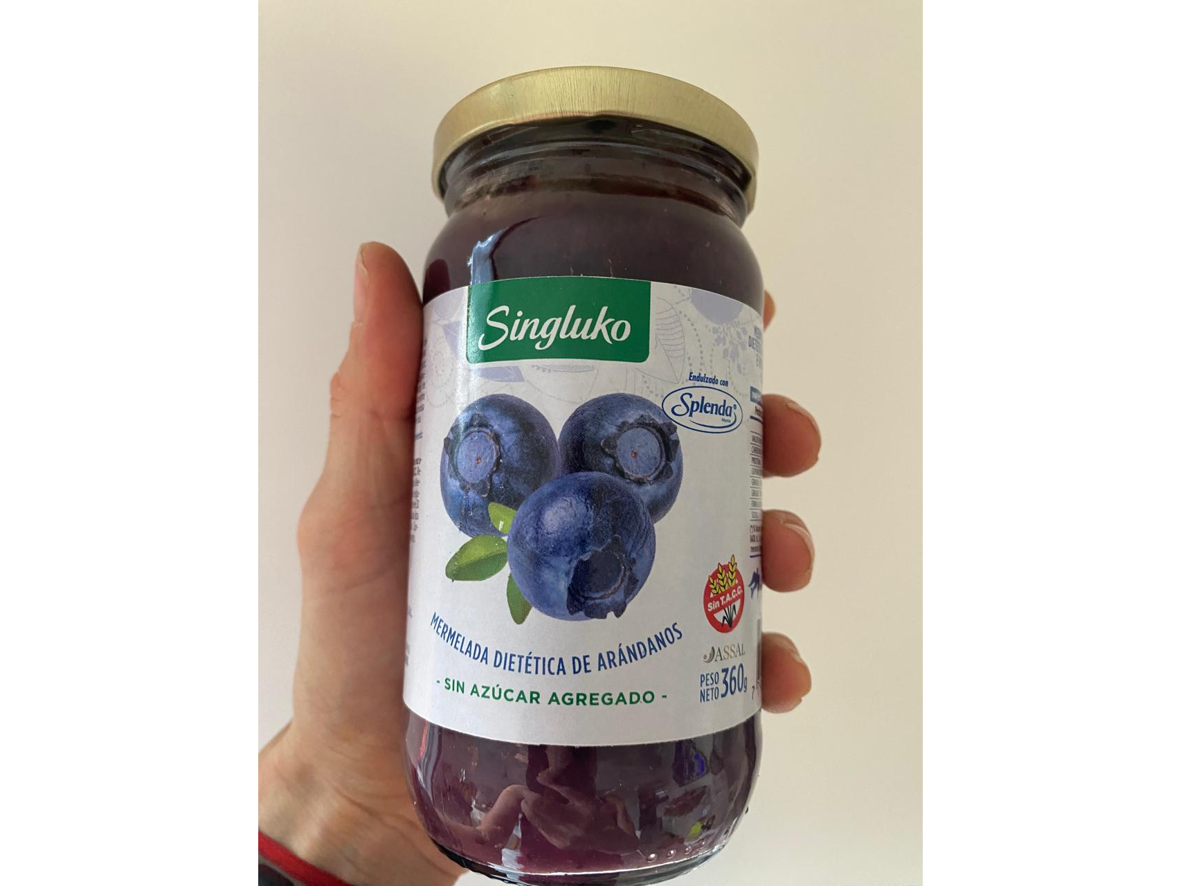 MERM. SIN GLUKO ARANDANOS con splenda X 360g