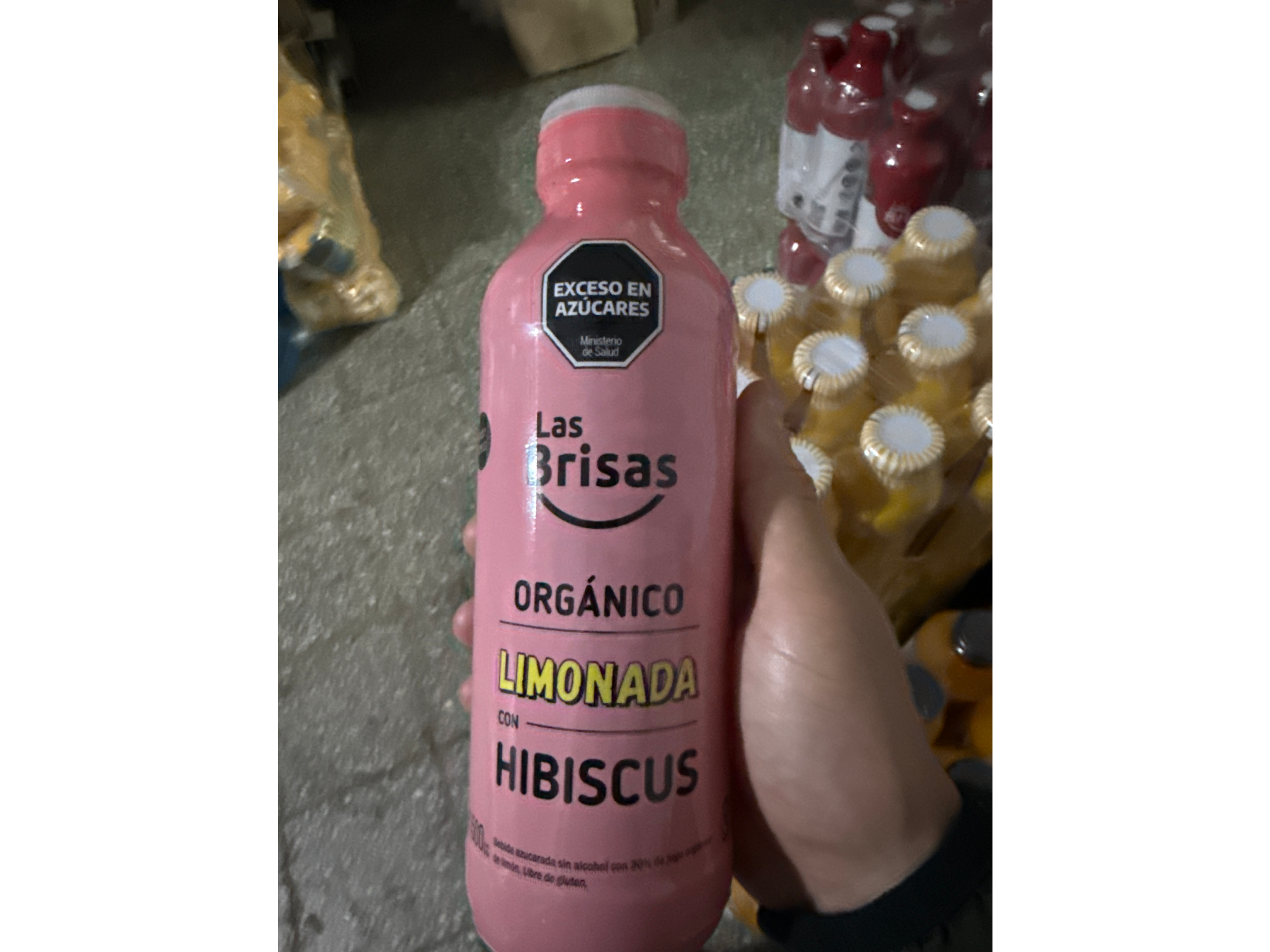 Limonada Hibisicus Organica x 500cc