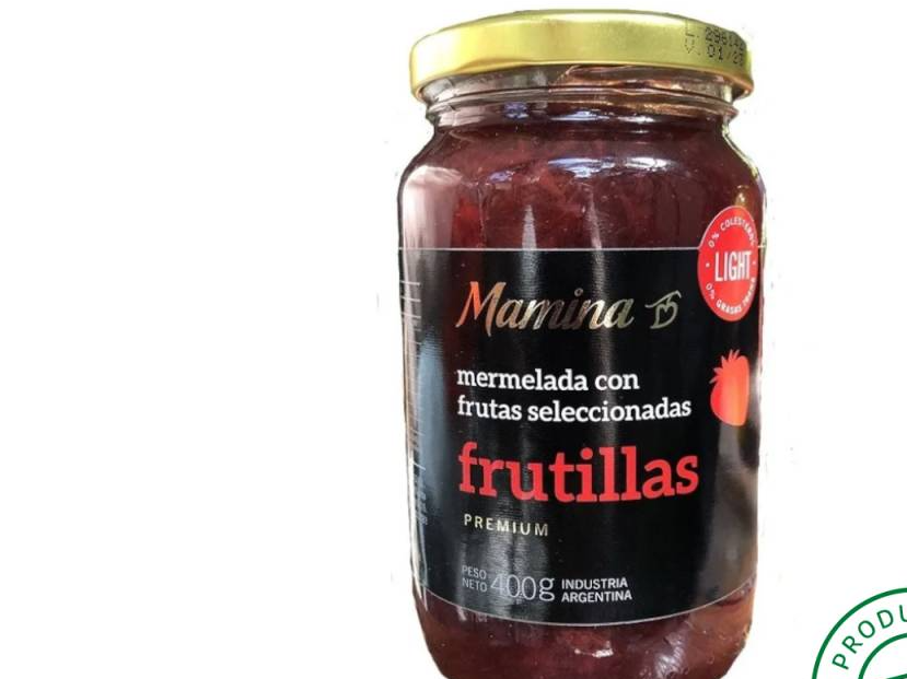 Mermelada Mamina frutilla light x 400g