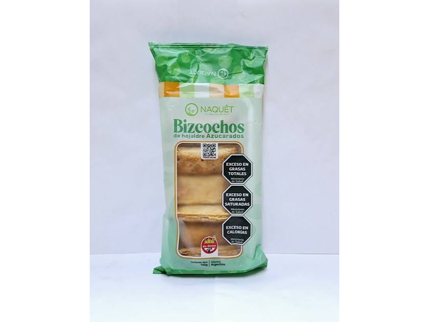 Bizcochos azucarados Naquet sin tacc x 1 unid