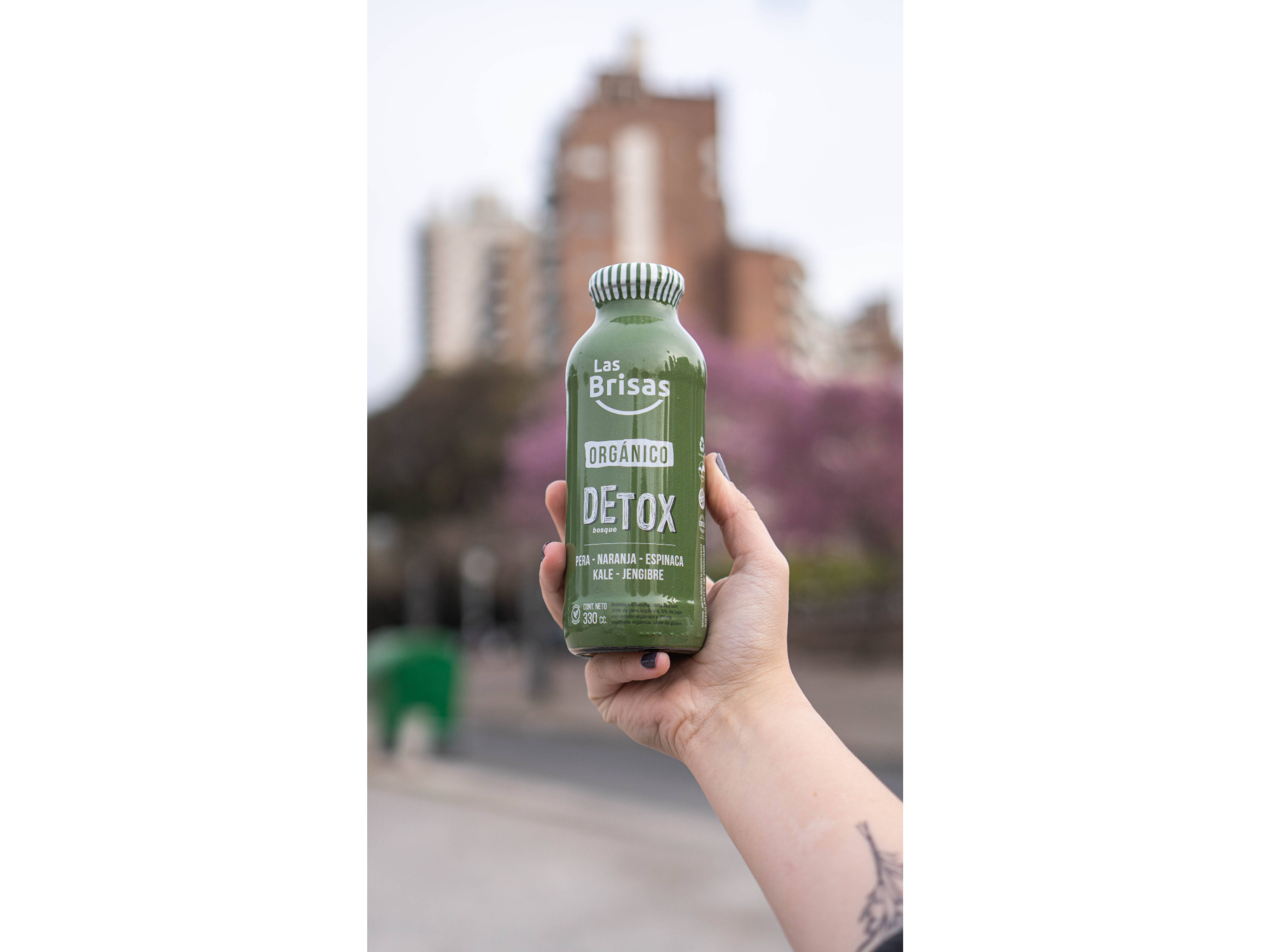 Detox Organico Espinaca x 330cc