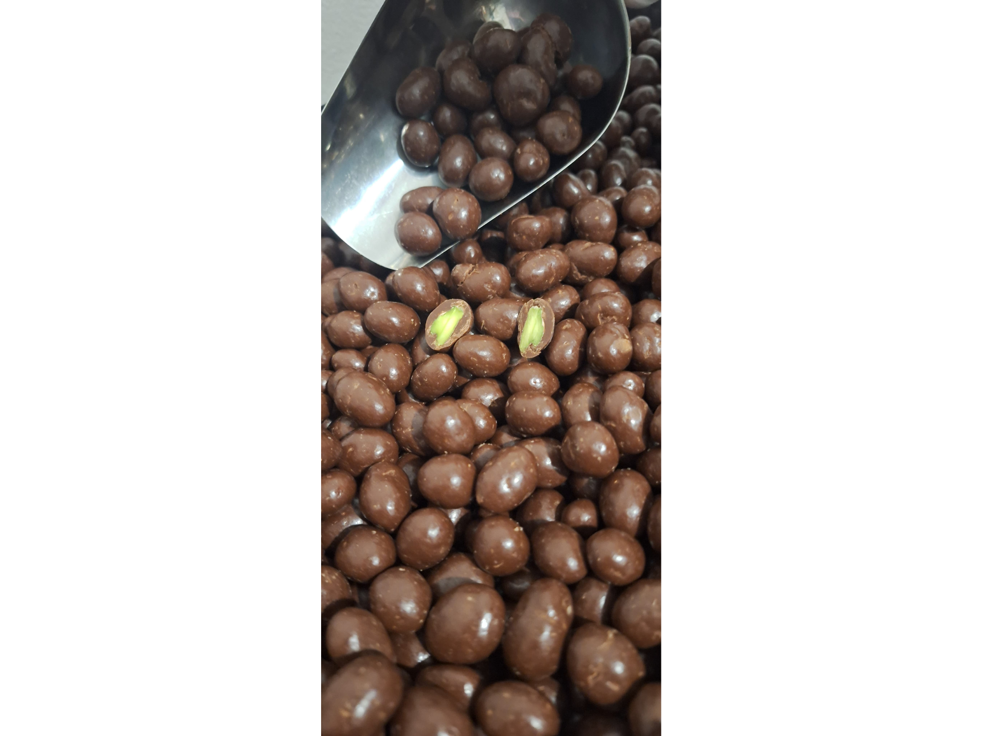 Pistacho con chocolate