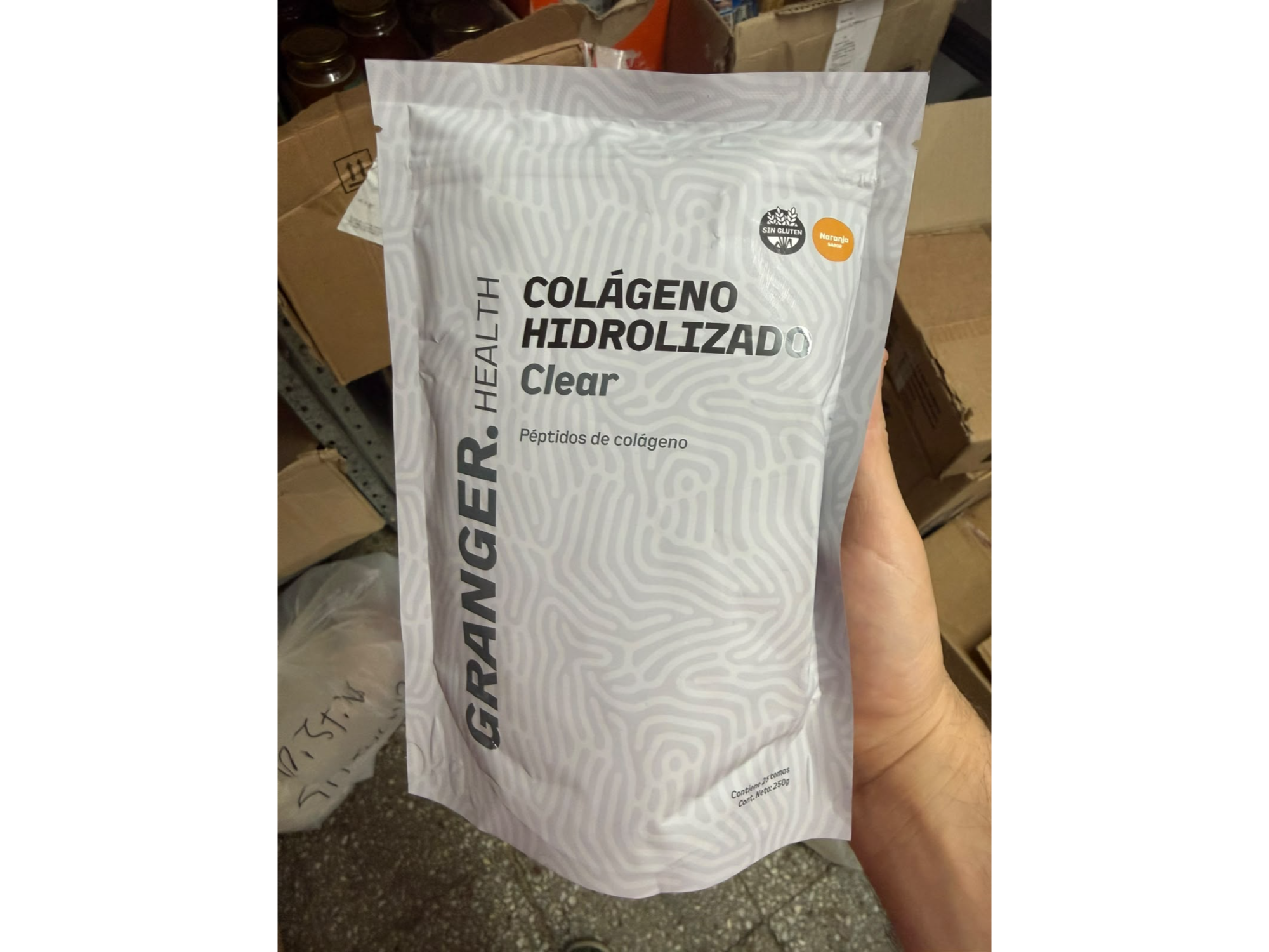 COLAGENO CLEAR NARANJA x250g Granger x 1unid