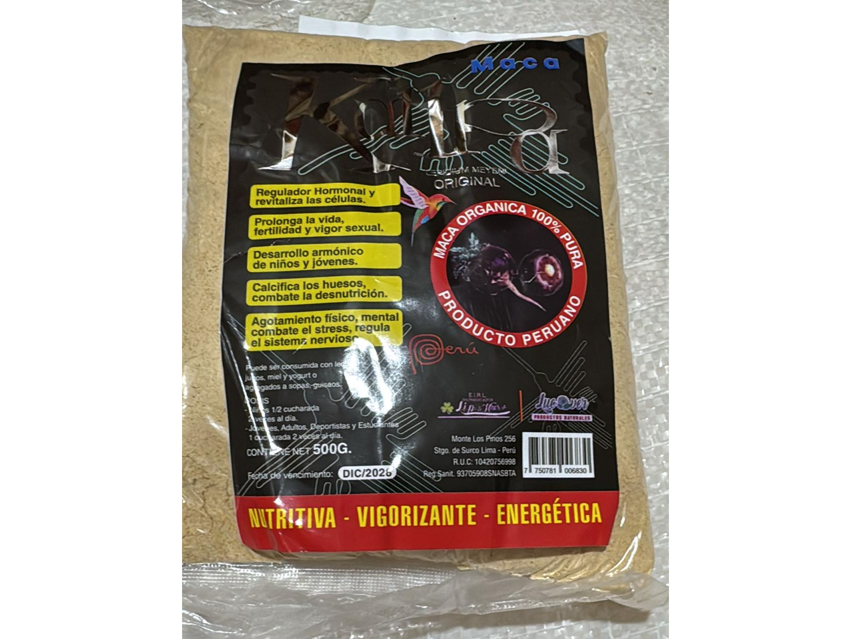 Maca Negra x 500gr