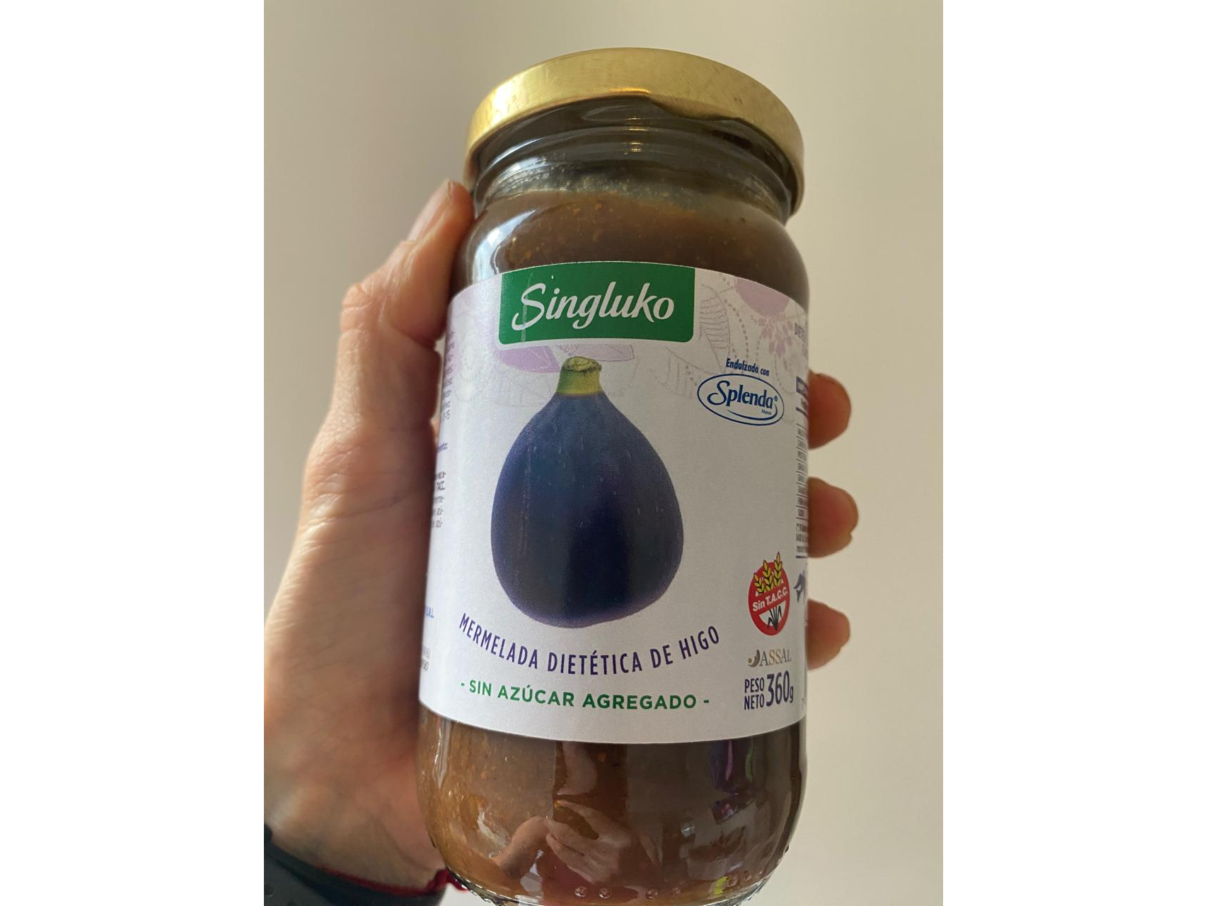 MERM. SIN GLUKO higo Con Splenda x 360 g