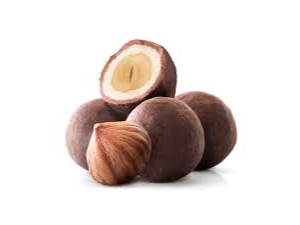 Avellanas con chocolate