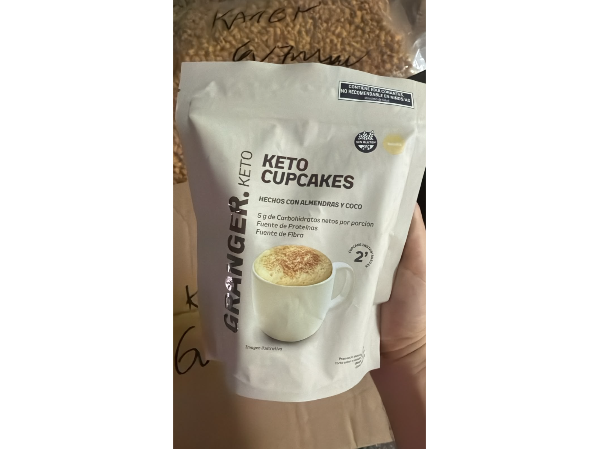 Keto Cupkake Vainilla x210g x 1 Unid Granger