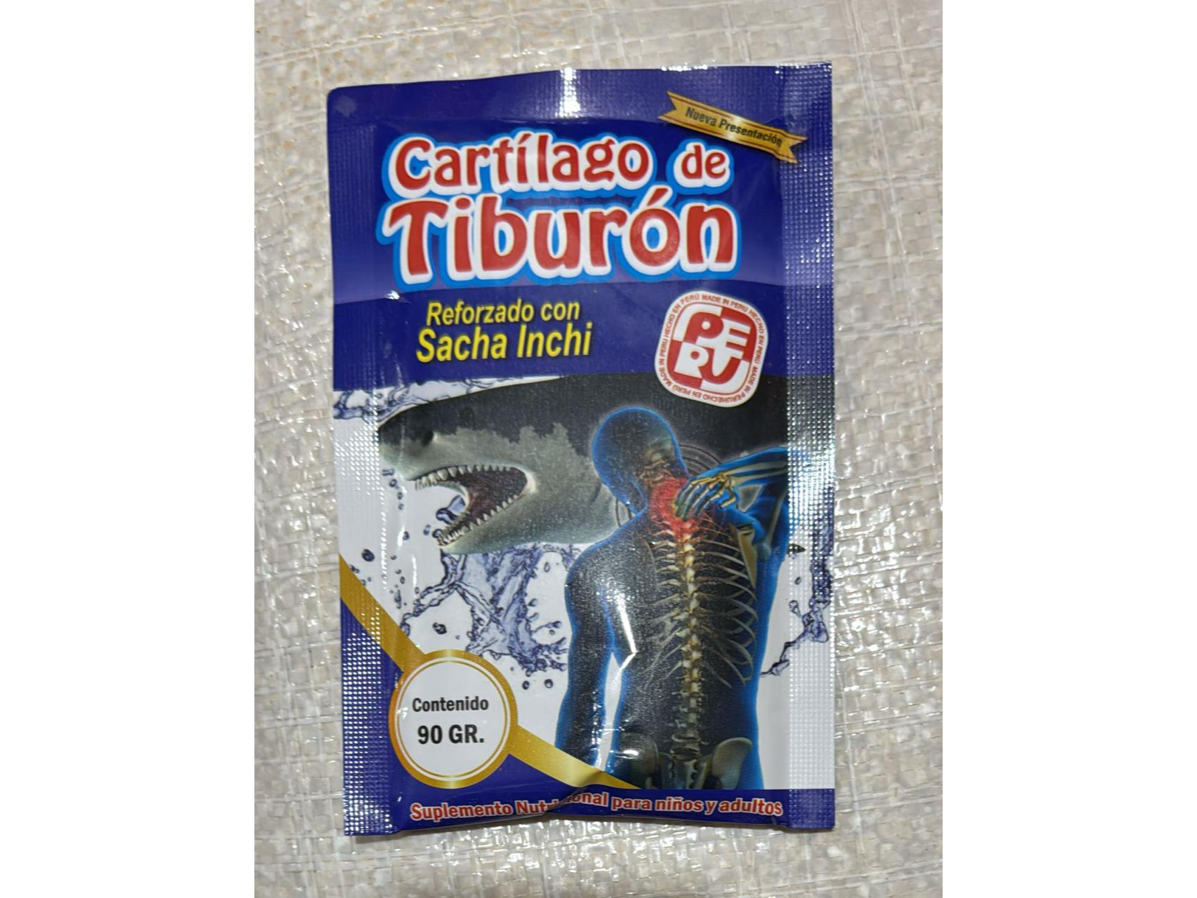 CARTILAGO DE TIBURON