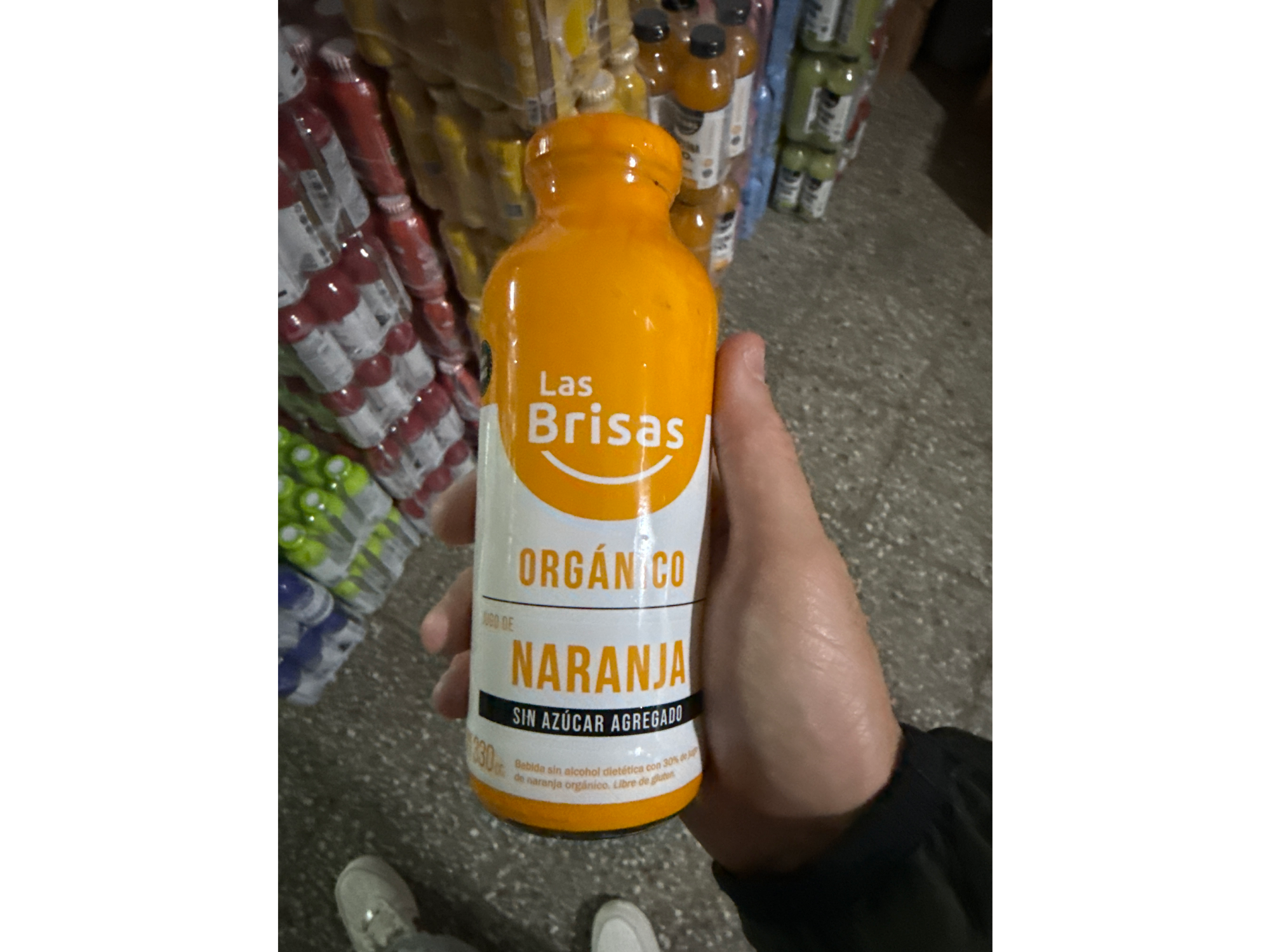 Jugo organico de Naranja x 330cc