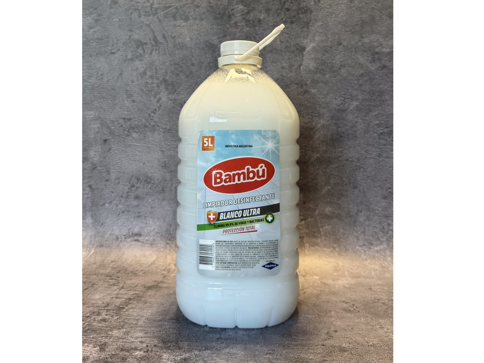 "BLANCO ULTRA" LIMPIADOR DESINFECTANTE X5 LTS (CAJA X4)