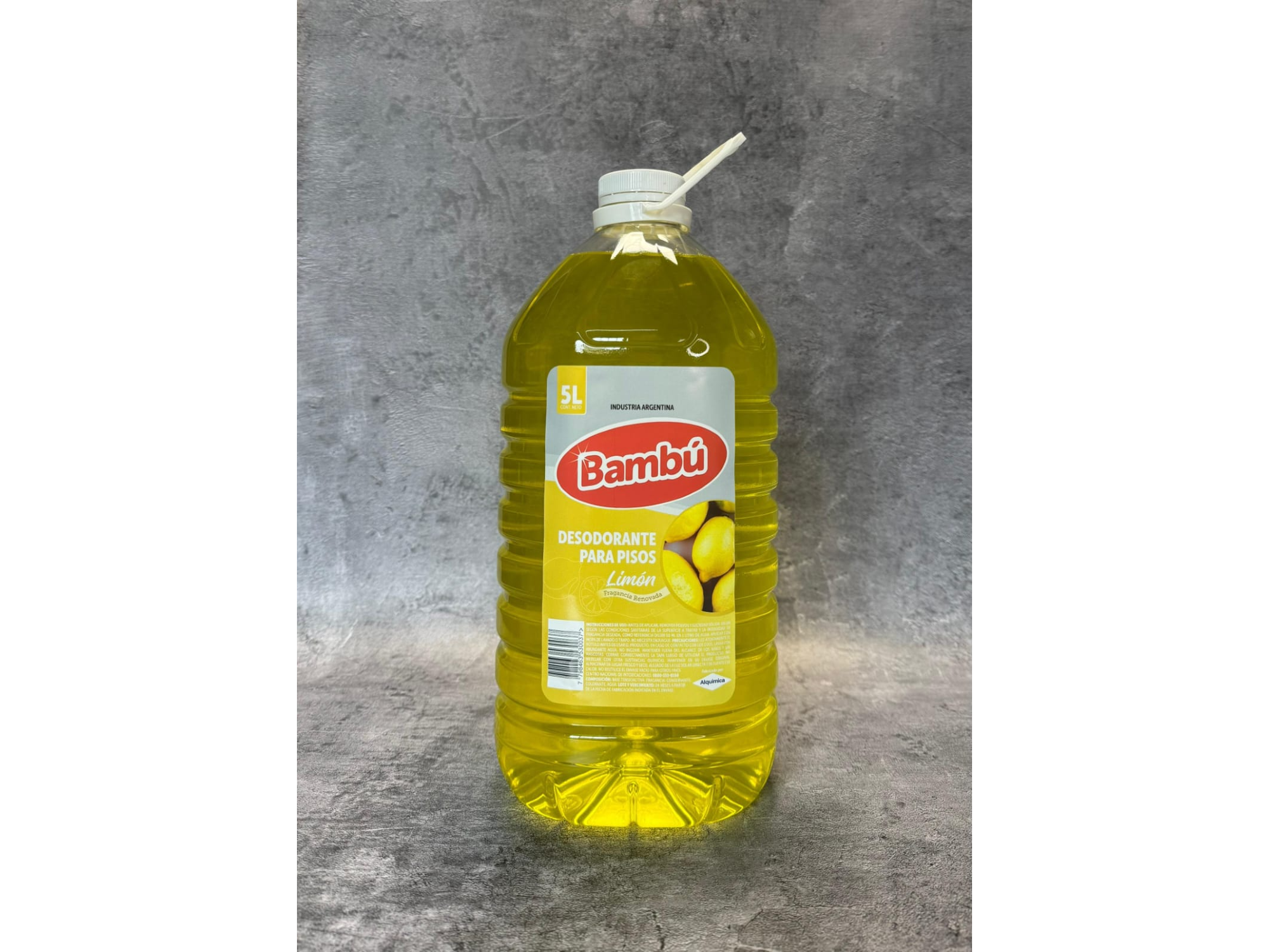DESODORANTE DE PISO "LIMÓN" X5 LTS (CAJA X4)