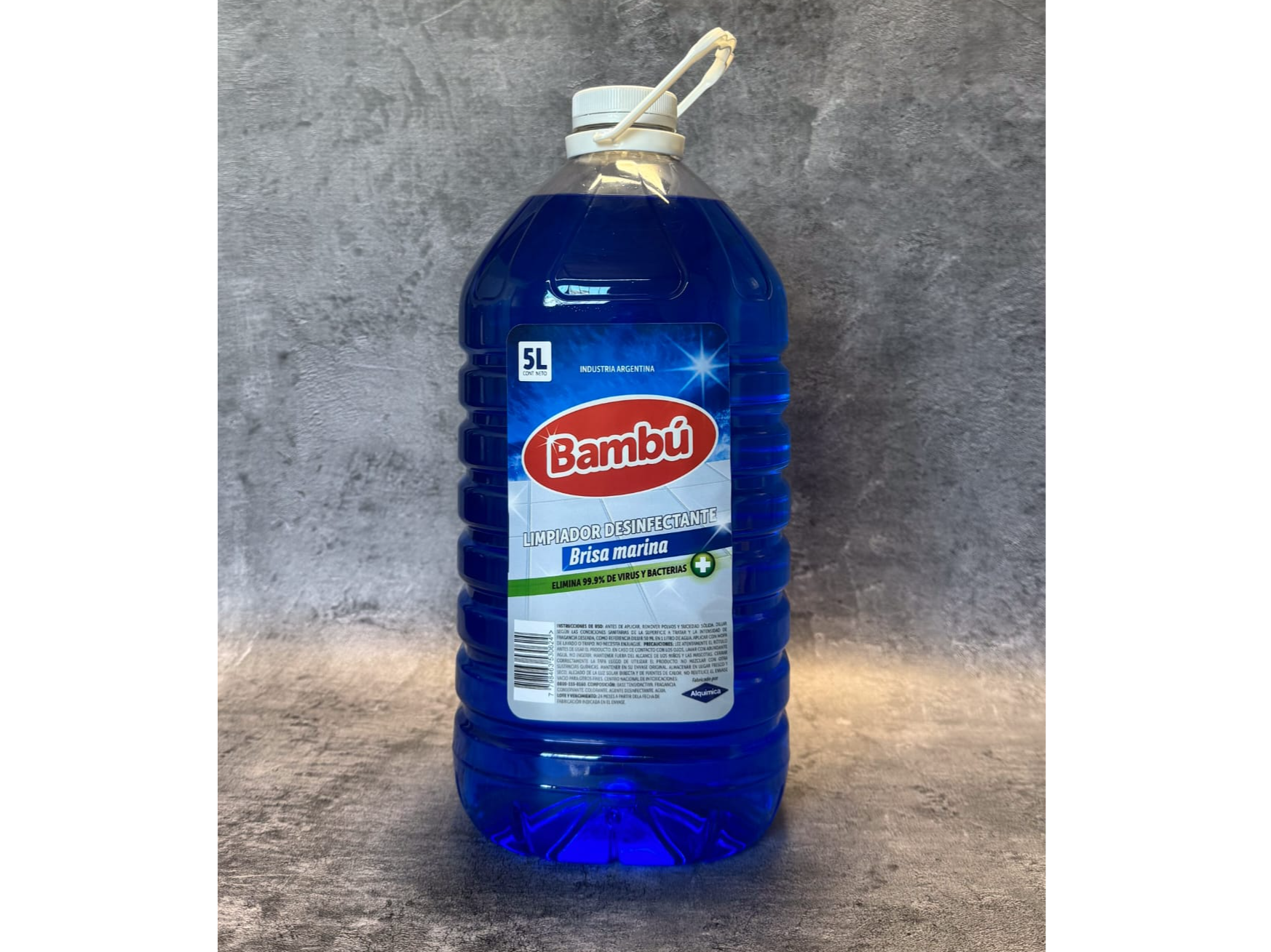 "BRISA MARINA" LIMPIADOR DESINFECTANTEX5 LTS (CAJA X4)