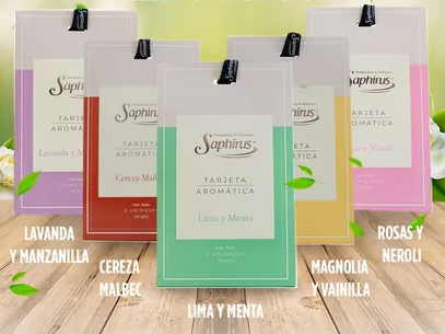 TARJETAS AROMÁTICAS (3 unidades)