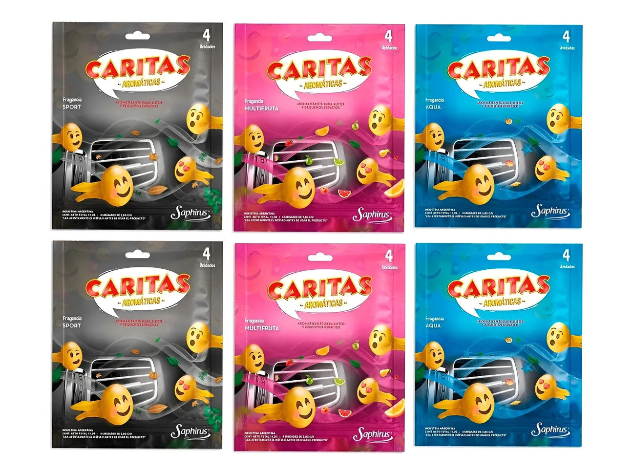 CARITAS AROMÁTICAS (2 unidades)