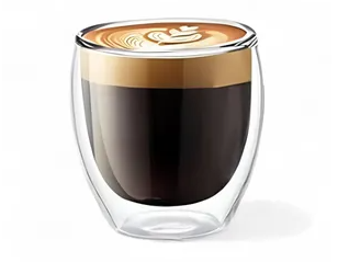 VASO DE VIDRIO DOBLE 250 ML