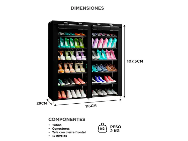 ORGANIZADOR DE CALZADO