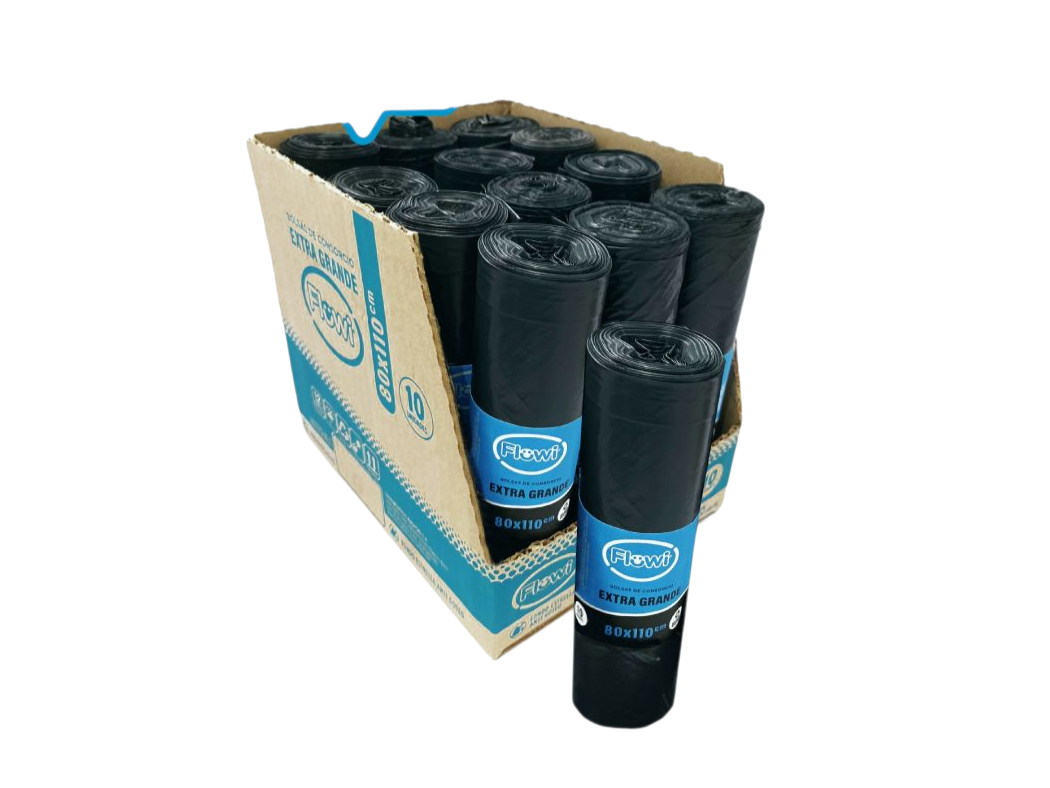 BOLSAS DE CONSORCIO 80X110 (CAJA 12 ROLLOS)